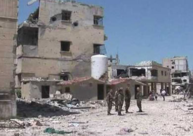 حمص تعرضت لدمار هائل خلال الحرب الدائرة في سوريا منذ أكثر من ثلاث سنوات.